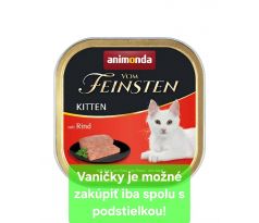 Animonda Vom Feinsten cat Kitten hovädzie bal. 16x 100 g
