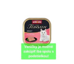 Animonda Vom Feinsten cat CLASSIC hovädzie a morčacie srdiečka bal. 16x 100 g