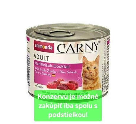 Animonda CARNY cat Adult multimäsový koktail bal. 6x 200 g konzerva