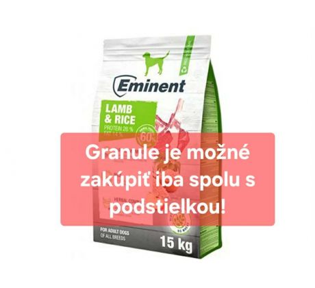 Eminent Dog Lamb & Rice NEW 15 kg