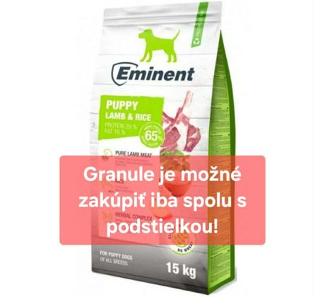 Eminent Dog Puppy Lamb & Rice 15 kg
