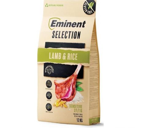 Eminent dog Selection Sensitive Lamb & Rice 12 kg