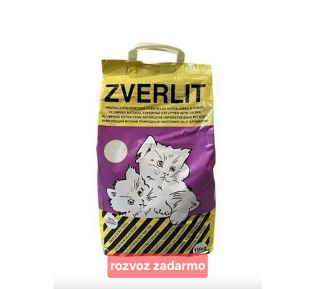 15x 10kg Zverlit fialový tmavý superjemný s vôňou