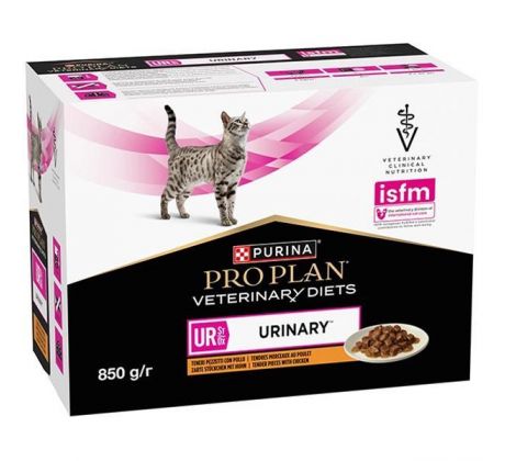 Purina VD Feline - UR St/Ox Urinary Chicken kapsička 10x85 g