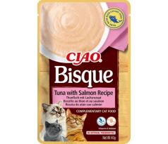 Inaba CIAO Bisque Cat Kapsička Tuniak s lososom 1 ks 40 g