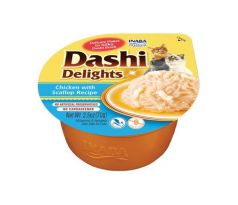 Inaba Dashi Delights cat Kura s hrebenatkou 70 g vanička