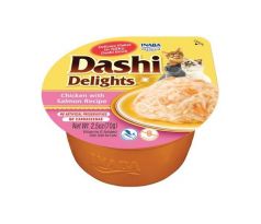 Inaba Dashi Delights cat Kura s lososom 70 g vanička