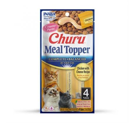 Inaba Churu Meal Topper cat Kura so syrom 4 tuby 56 g