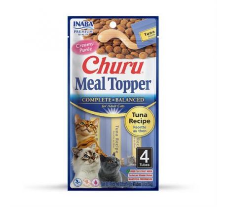 Inaba Churu Meal Topper cat Tuniak 4 tuby 56 g