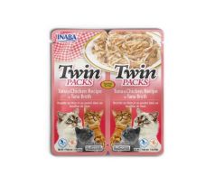 Inaba Twin Packs Cat Kapsička Tuniak & Kura 80 g