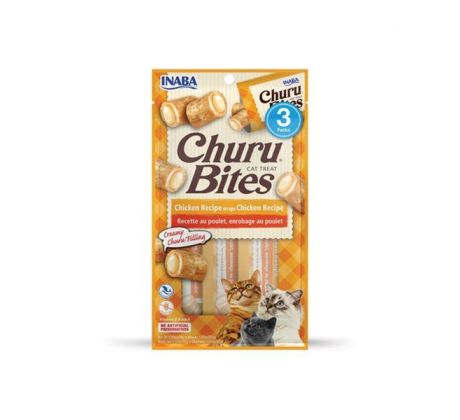 Pamlsok Inaba Churu Bites cat Kura 3 tuby 30 g