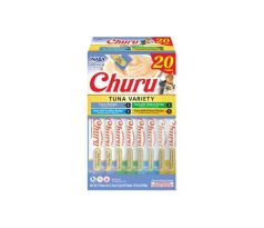 Pamlsok Inaba Churu cat Tuniak 4 príchute 20 túb 280 g