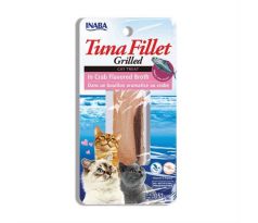 Pamlsok Inaba Churu Grilled cat Tuniak v krabom vývare 1 ks 15 g