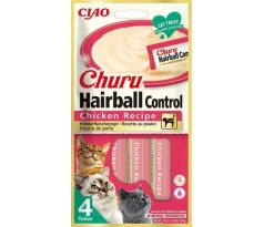 Pamlsok Inaba Churu Hairball cat Kura 4 tuby 56 g