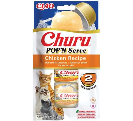 Pamlsok Inaba Churu POP'N Serve cat kura 2 x 35 g