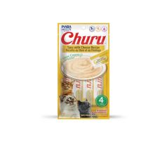 Pamlsok Inaba Churu Pyré cat Tuniak so syrom 4 tuby 56 g