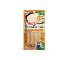 Pamlsok Inaba Churu Skin & Coat cat Kura 4 tuby 56 g