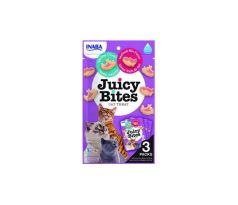 Pamlsok Inaba Juicy Bites cat Krevety & Plody mora 3 x 11,30 g