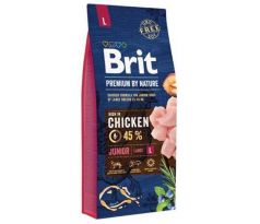 Brit Premium by Nature dog Junior L 3 kg
