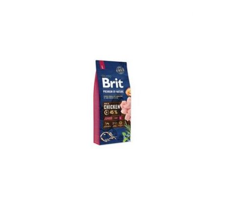 Brit Premium by Nature dog Junior L 15 kg