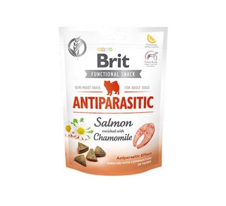 Pamlsok Brit Care Dog Functional Snack Antiparasitic Salmon 150 g