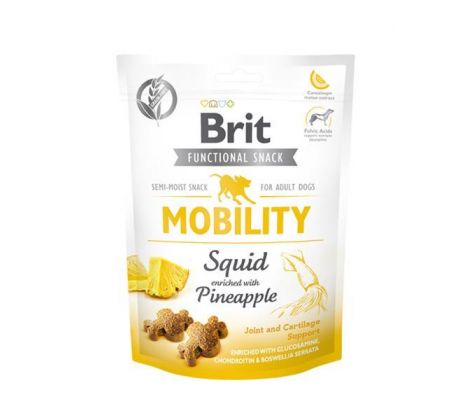 Pamlsok Brit Care Dog Functional Snack Mobility Squid 150 g