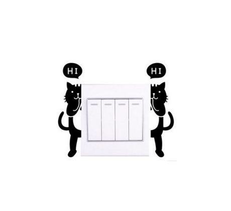 Samolepka na stenu-dekoratívna = 1 objednávka podstielky