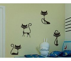 Samolepka na stenu/4ks =1 objednávka podstielky